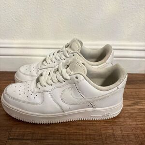 White Air Force 1s